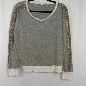 Rhinestone detail Sweatshirt | Sz L